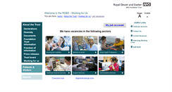 Desktop Screenshot of jobs.rdehospital.nhs.uk